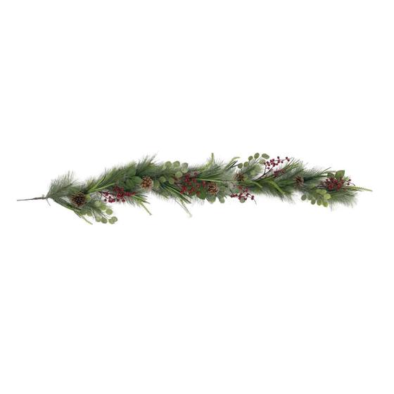 Imagem de Festão Decoração natalina Enfeite Mesa de Natal Berry 180CM