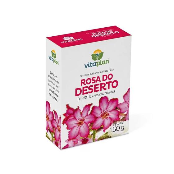 Imagem de Fetilizante Mineral Misto Vitaplan para Rosa do Deserto 150g