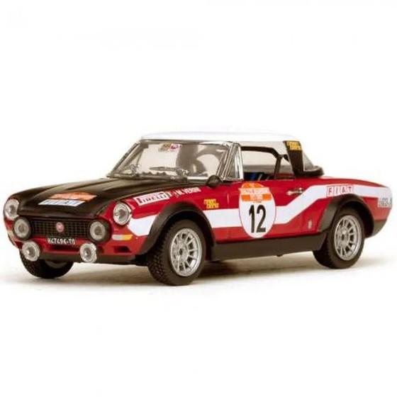 Imagem de Fiat 124 Abarth 12 M Verini 1973 - Miniatura de Carro de Corrida Coleção 1:43