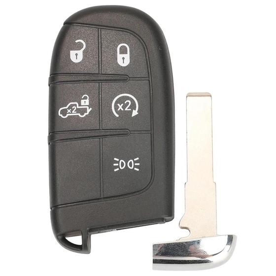 Imagem de Fiat 500 500L 500X 2016-2019 Capa Para Chave Remota Inteligente 3 4 5 BTN Jingyuqin Car Fob