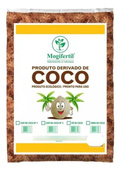 Imagem de Fibra De Coco Granulado Fino 3 Litros Mogifertil