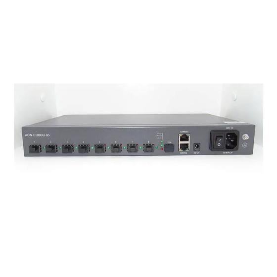 Imagem de Fibra Mdu Onu Epon 08 Portátil V5628 08S 08Sfp Ac Dc