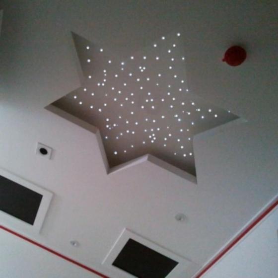 Fibra Ótica 500 Rgb Efeito Noite Estrelado Decoração Quarto - Noite Estrelada Inovva Interiores Imagem de Fibra Ótica 500 Rgb Efeito Noite Estrelado Decoração Quarto