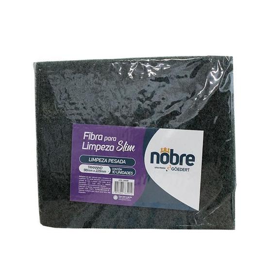 Imagem de Fibra Para Limpeza Leve (10Und) - Nobre