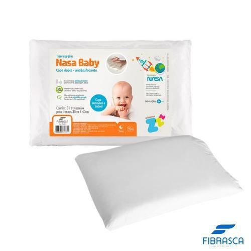 Imagem de Fibrasca Nasa Baby Travesseiro Antissufocante Infantil