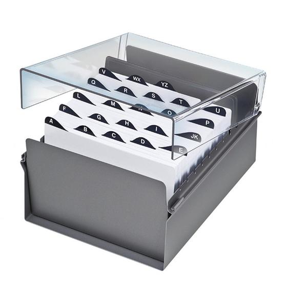 Imagem de Fichario Acrimet com indice para ficha 5x8  923.3 cristal