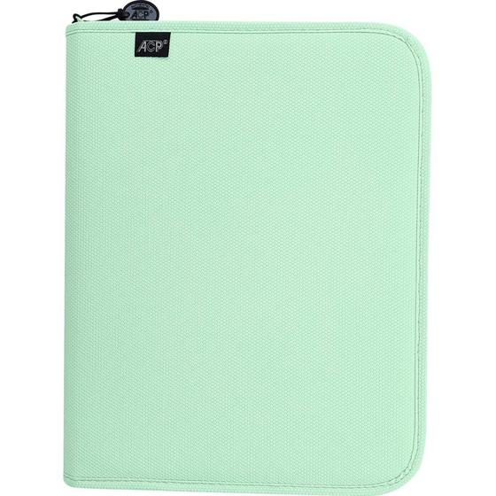 Imagem de Fichário com Zíper Sweet Verde com Estojo e Divisórias - 96 Folhas