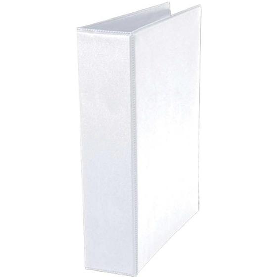 Imagem de Fichário de PVC Branco Lombo 4CM Abertplast Pacote com 2 Unidades