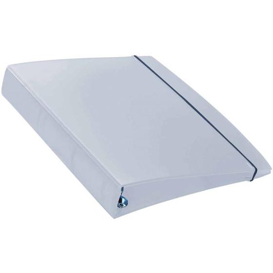 Imagem de Fichário de PVC Polipropileno Cristal - com 4 Argolas e Fechamento por Elástico