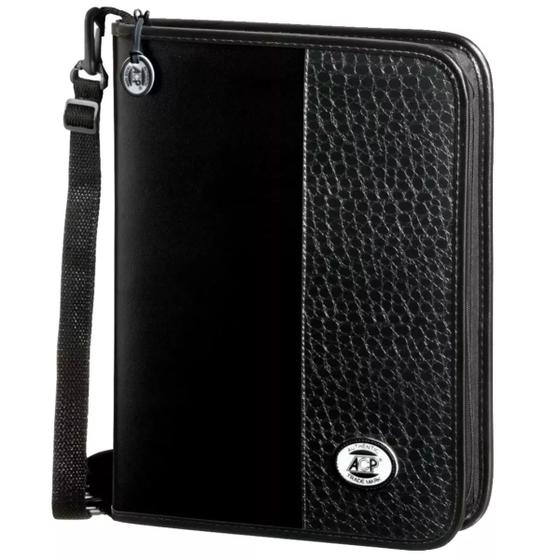 Fichário Preto Croco Black Universitário Completo Ziper Alça Organizador Folhas Inclusas Documentos de Escritório Escola Trabalho Menor preço em Fichário Preto Croco Black Universitário Completo Ziper Alça Organizador Folhas Inclusas Documentos de Escritório Escola Trabalho