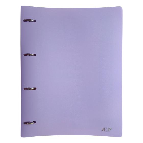 Imagem de Fichário Universitário ACP Sweet Capa PP Flexível 4 Argolas