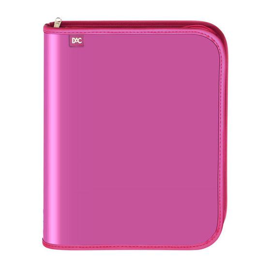 Imagem de FICHARIO UNIVERSITARIO COM ZIPER DAC Vision Rosa + 48 Folhas