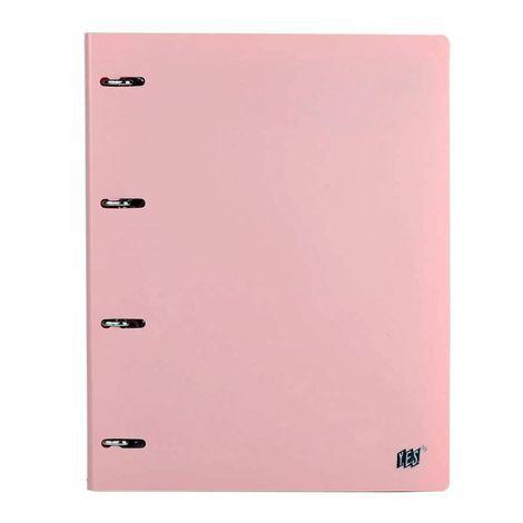 Imagem de Fichário Yes B5 (Colegial) Tons Pastel - Rosa