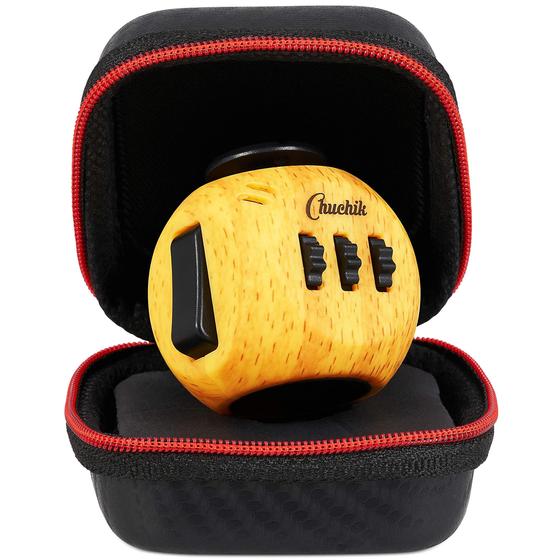 Imagem de Fidget Cube Chuchik Toys - De Madeira para Reduzir Ansiedade (Pacote com 1)