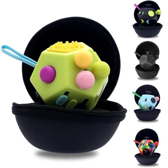 Imagem de Fidget Cube PILPOC TheFube Deluxe - Verde Autêntico e Misto