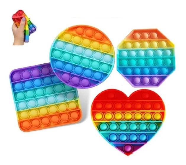 Fidget Toy Brinquedo Antistress Bolha Sensorial - Pop It é boa?