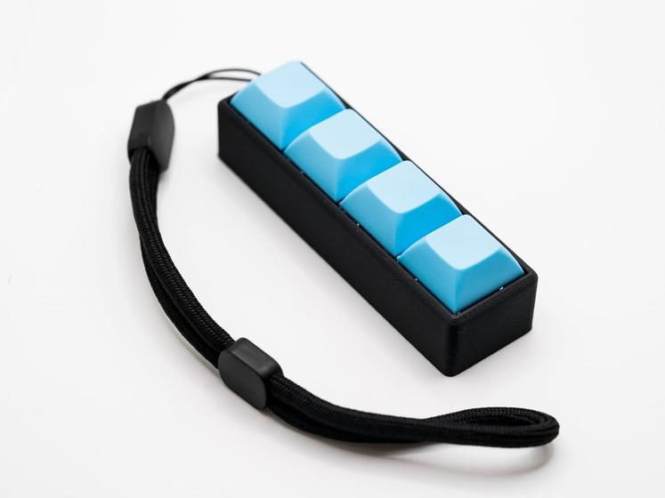 Imagem de Fidget Toy Zkeebs - Interruptor Mecânico Clicável de Quatro Botões
