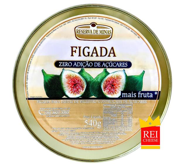 Imagem de Figada Zero Açucar Reserva de Minas 540 gramas