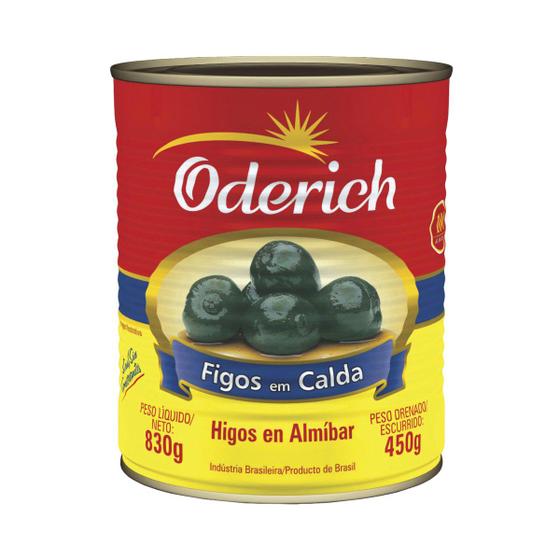 Imagem de Figos Em Calda Oderich Lata 830g