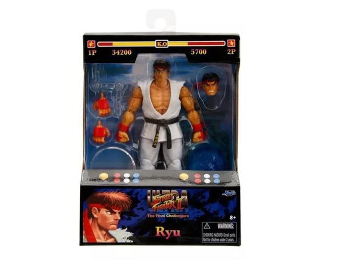 Imagem de Figura Articulada Ryu Street Fighter 2 Ultra Jada Toys