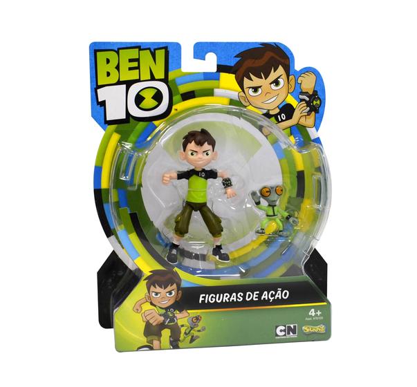 Figura Basica Ben 10 - Ben Tennyson - 1750 SUNNY BRINQUEDOS - Boneco ...