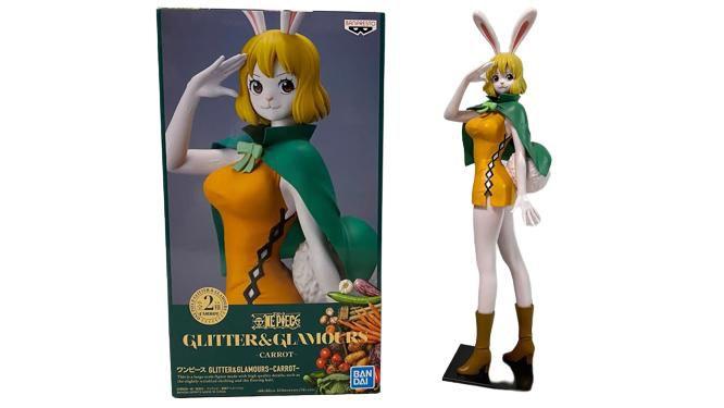 Imagem de Figura Carrot Glitter &amp Glamours One Piece Bandai Banpresto 25cm