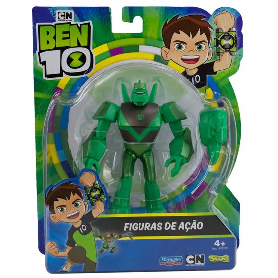 Imagem de Figura de Ação Ben 10 - Diamante Verde - 12 cm - Sunny