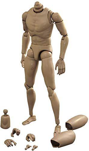 Imagem de Figura de ação corporal masculina em escala 1:6 TTM18 TTM19 para brinquedos quentes e modelo Human Body Sketch