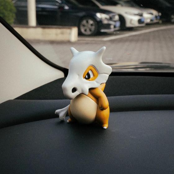 Imagem de Figura de Ação Cubone Pokémon 8cm - Enfeite para Carro e Decoração Infantil