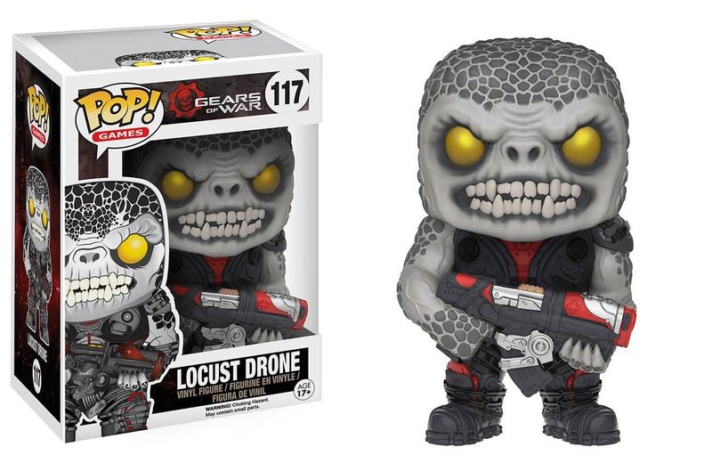 Imagem de Figura de ação do Locust Drone do jogo Gears of War Funko POP - Gears of War