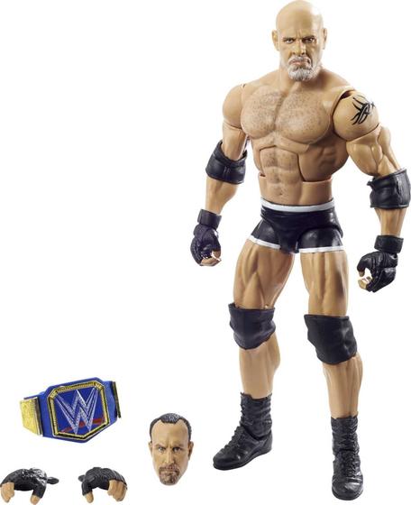 Imagem de Figura de Ação Goldberg Elite Collection - Universal Champ + Build-A-Figure Rocco (WWE)