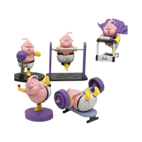 Imagem de Figura de Ação Majin Bu - Dragon Ball - PVC - Modelo Muscular - Presente