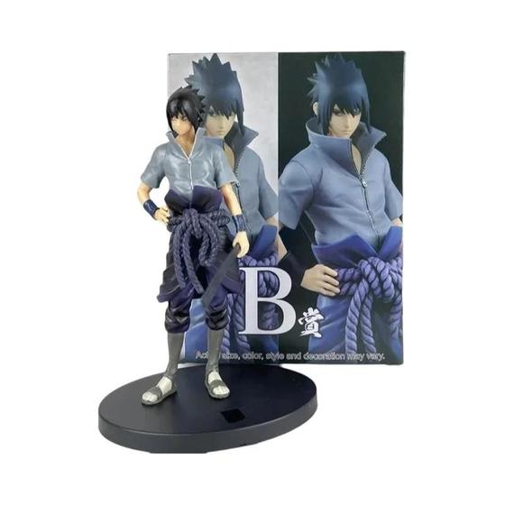 Imagem de Figura de Ação Naruto Shippuden 20cm - Sasuke, Kakashi e Minato