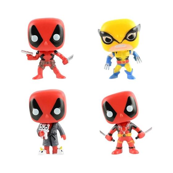 Imagem de Figura de Ação POP Marvel - Deadpool e Wolverine - Presente Infantil