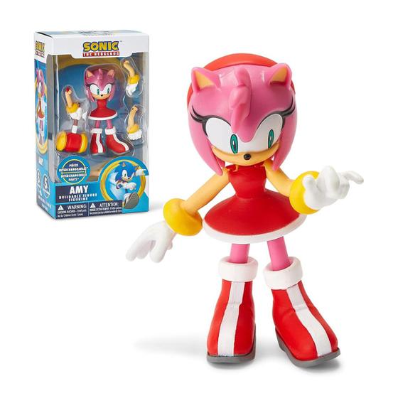 Imagem de Figura de Ação Sonic The Hedgehog 10cm Articulado Personagem Coleção