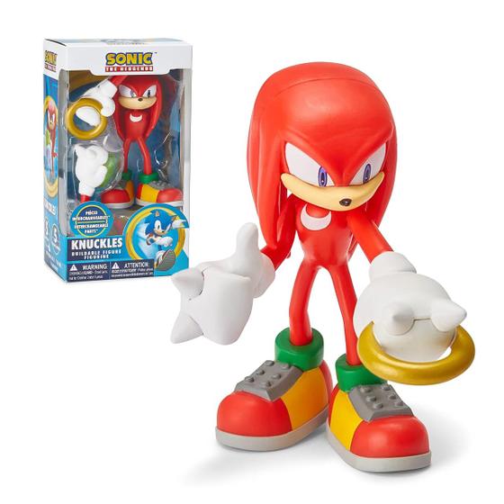 Imagem de Figura de Ação Sonic The Hedgehog 10cm Articulado Personagem Coleção