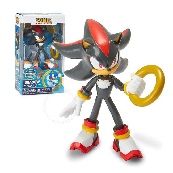 Imagem de Figura de Ação Sonic The Hedgehog 10cm Articulado Personagem Shadow