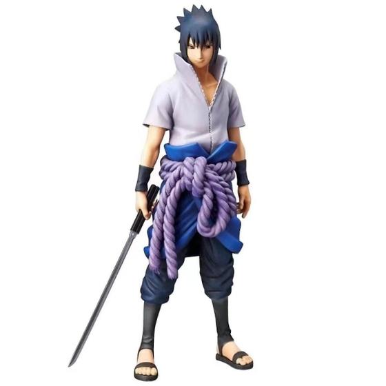 Imagem de Figura de Ação Uchiha Sasuke Naruto - Modelo de Brinquedo Colecionável