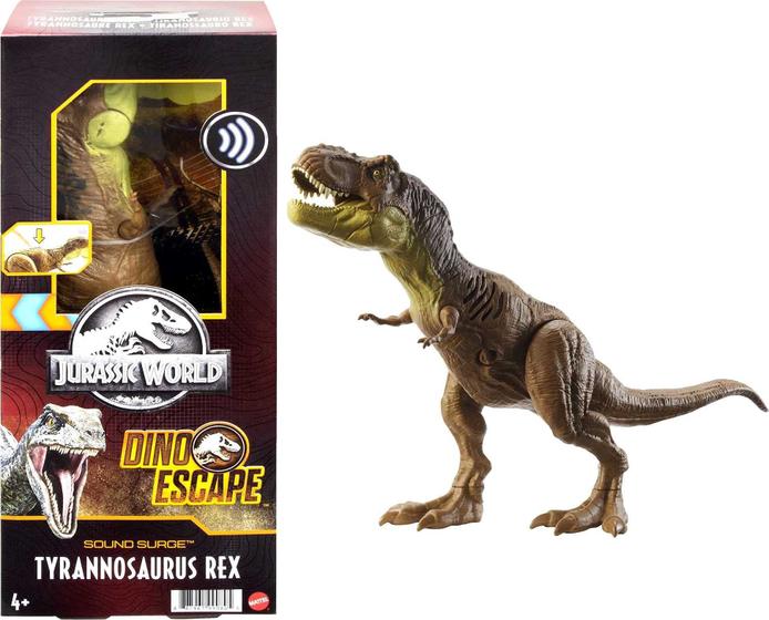Imagem de Figura de Dinossauro Jurassic World 30cm - Ação Strike & Chomp