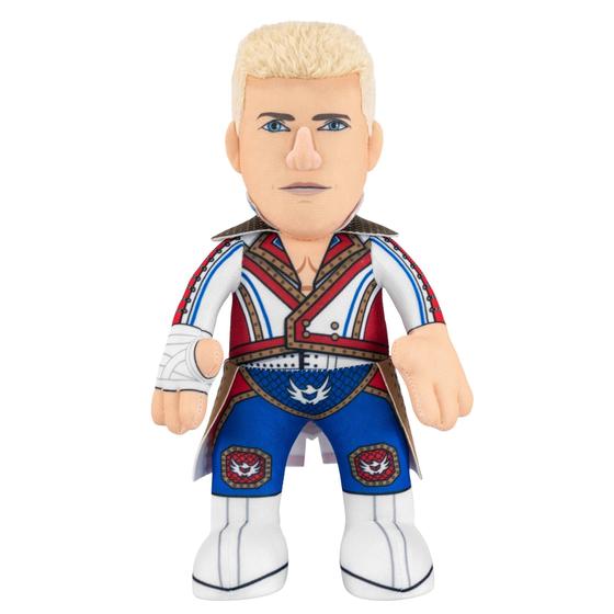 Imagem de Figura de pelúcia Bleacher Creatures WWE Cody Rhodes com 10 cm de altura