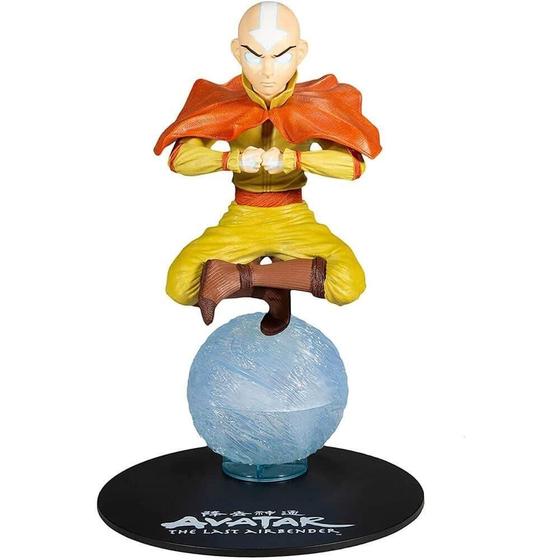 Imagem de Figura Deluxe Aang com Air Scooter (12 Polegadas) - McFarlane Toys