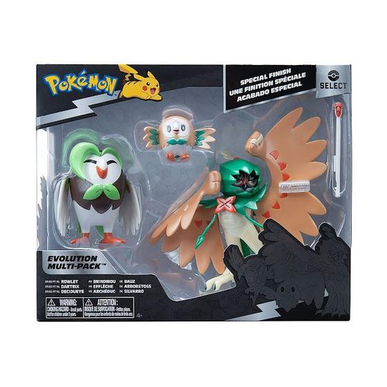 Imagem de Figura Evolution Multipack Rowlet Dartix Decidueye Sunny