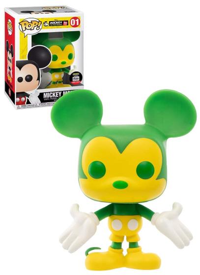 Imagem de Figura Funko Pop! Disney Mickey Mouse verde e amarelo 9,5 cm