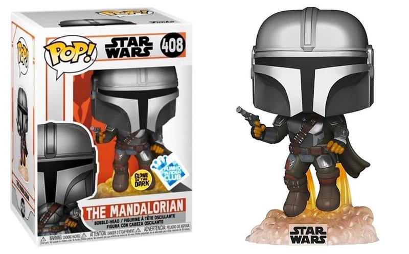 Imagem de Figura Funko Pop! Star Wars: O Mandaloriano com Blaster