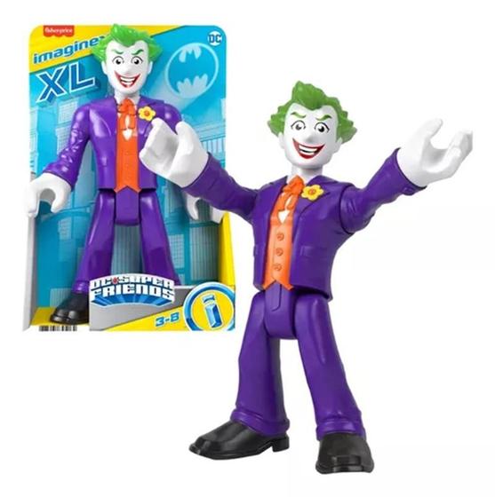 Imagem de Figura Imaginext Dc Super Friends Coringa Xl - Mattel Hhh82