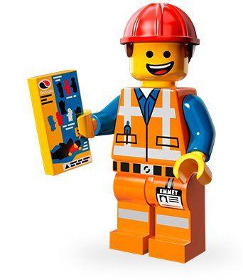 Imagem de Figura LEGO The Lego Movie - Capacete do Emmet