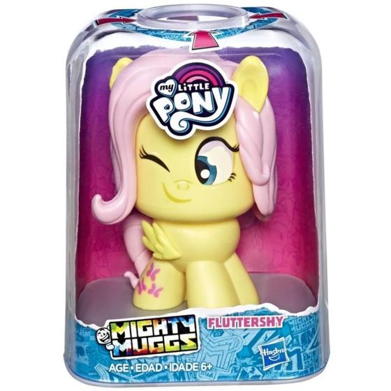 Figura My Little Pony Mighty Muggs Fluttershy Hasbro E4624 Bonecas Magazine Luiza