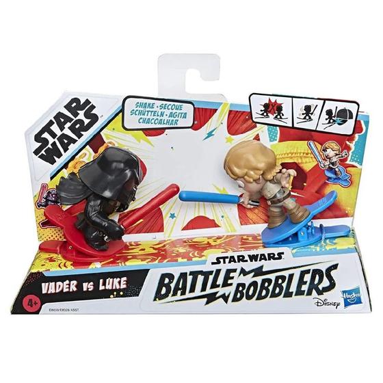 Imagem de Figura Star Wars Battle Bobblers Vader vs Luke E8026