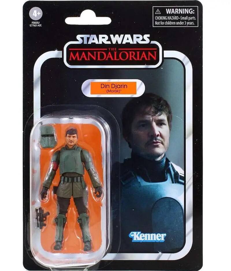 Hasbro Star Wars The Vintage Collection – Din Djarin (Morak) Actionfigur, 9,5 Cm, Für Kids Ab 4