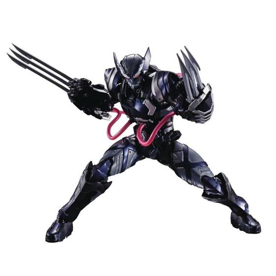 Imagem de Figura Venom Symbiote Wolverine Tech-on Avengers - Marvel - S.H. Figuarts - Bandai